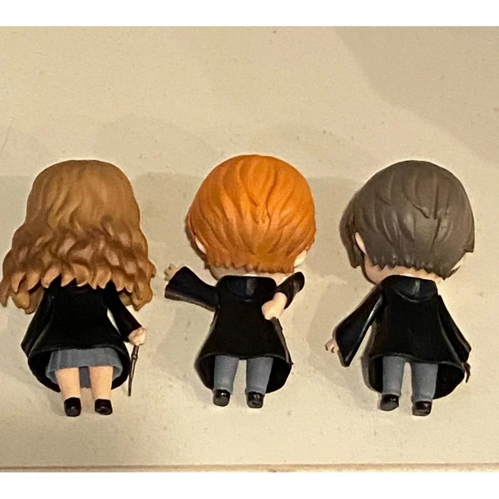 Harry Potter Chibi Figure Set - Harry, Hermione & Ron - Gryffindor Trio